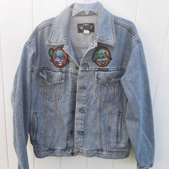 Harley-Davidson Other - Harley Davidson Motorcycle Denim Jean J